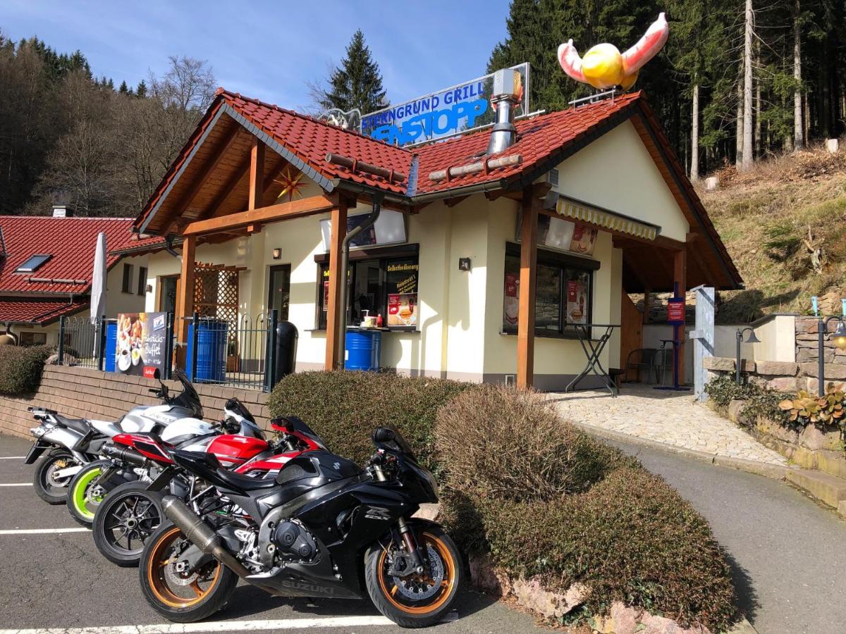 Hotel & Gasthaus Sterngrund Zella-Mehlis Bagian luar foto