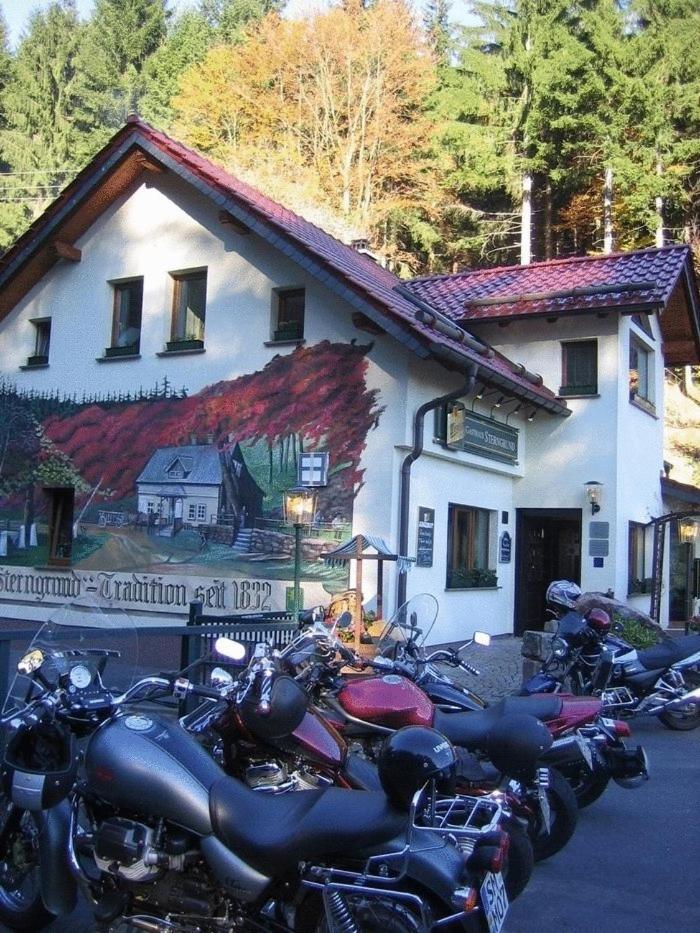 Hotel & Gasthaus Sterngrund Zella-Mehlis Bagian luar foto