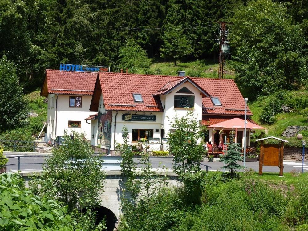 Hotel & Gasthaus Sterngrund Zella-Mehlis Bagian luar foto
